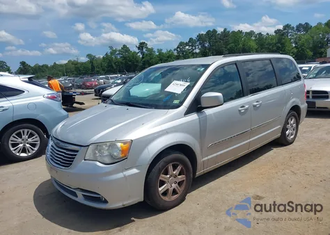 2012 Chrysler Town & Country Touring z USA, uszkodzony, nr VIN 2C4RC1BG0CR306088